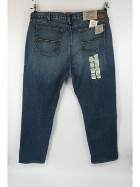 Ariat Men's M5 Straight Fit Jeans 44x36 Pro Series Stretch Durable Denim NWT $84